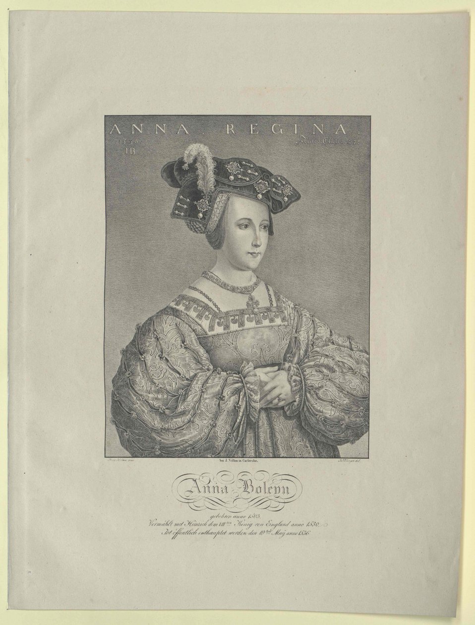 Anna Bolena da Artist Unknown