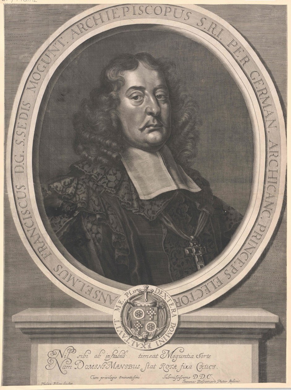 Anselm Franz von Ingelheim (stampa) da Artist Unknown