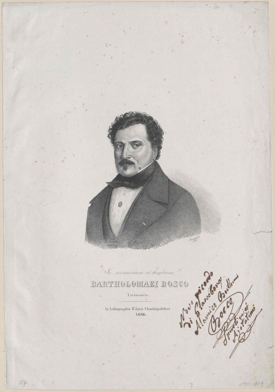 Bartolommeo Bosco (print) da Artist Unknown