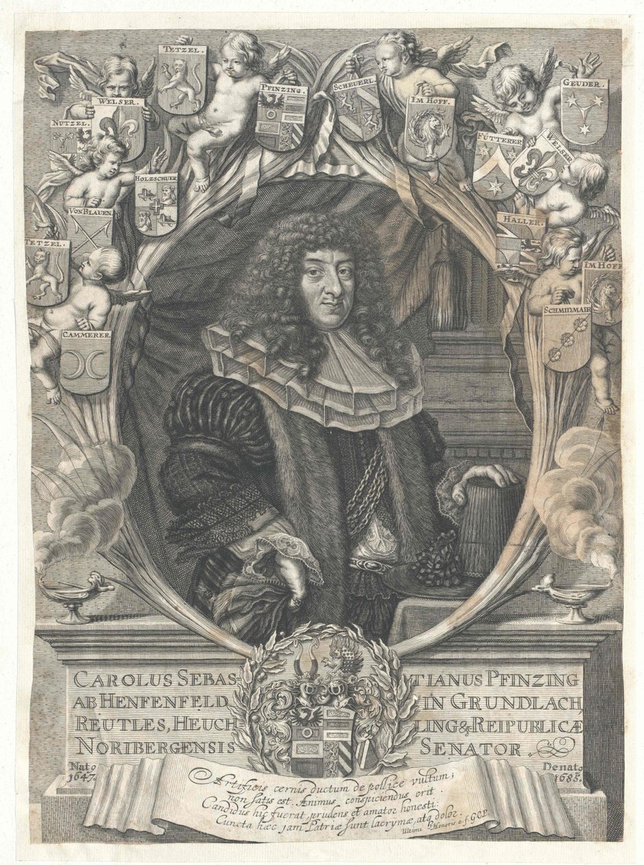 Carl Sebastian Pfinzing di Henfenfeld da Artist Unknown