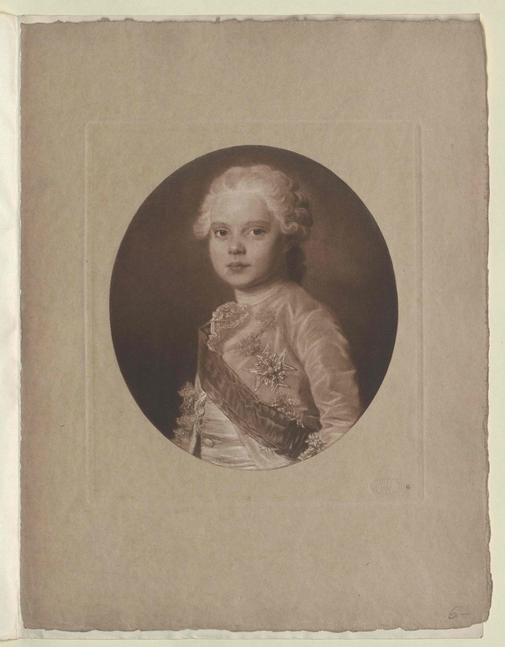 Delfino di Francia Luigi XVII. da Artist Unknown
