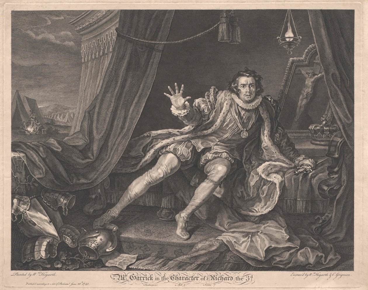 David Garrick da Artist Unknown