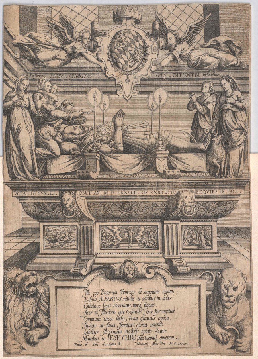 Duca di Baviera Albrecht V. da Artist Unknown