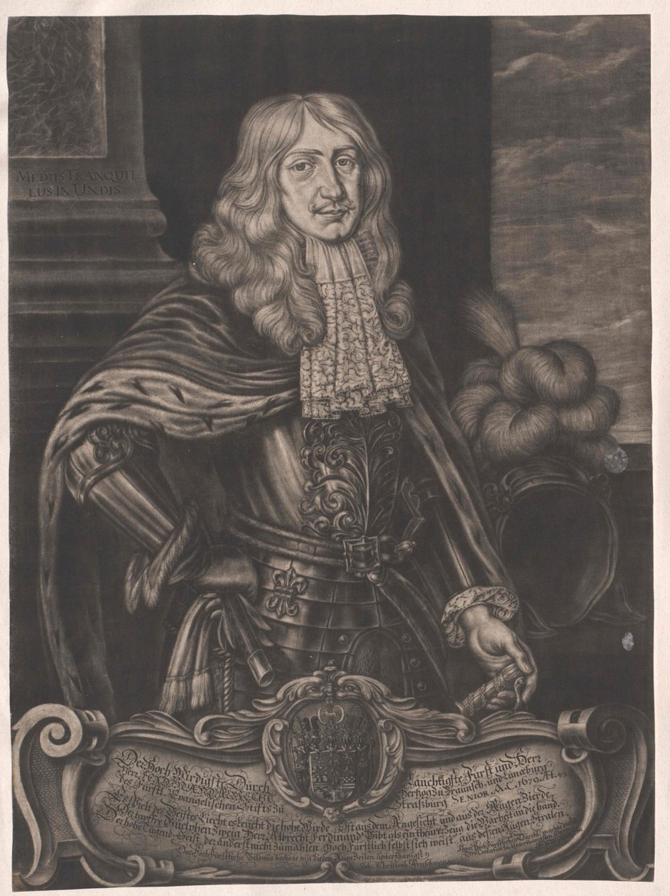 Duca di Brunswick-Bevern Ferdinando Albrecht I da Artist Unknown