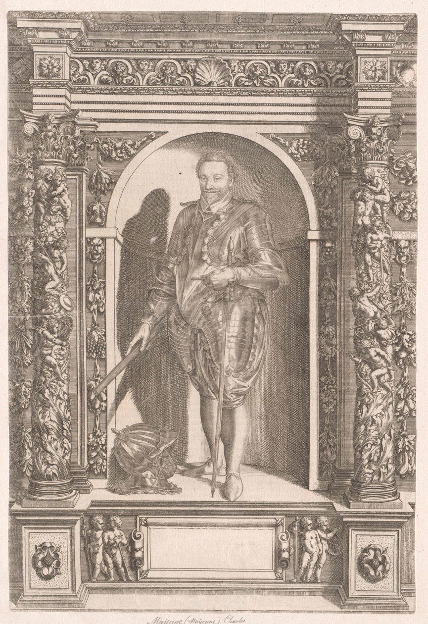 Duca di Mayenne Karl di Lorena da Artist Unknown