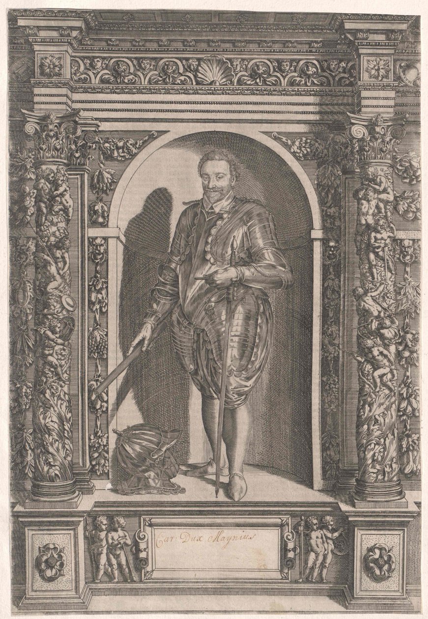 Duca di Mayenne Karl di Lorena da Artist Unknown