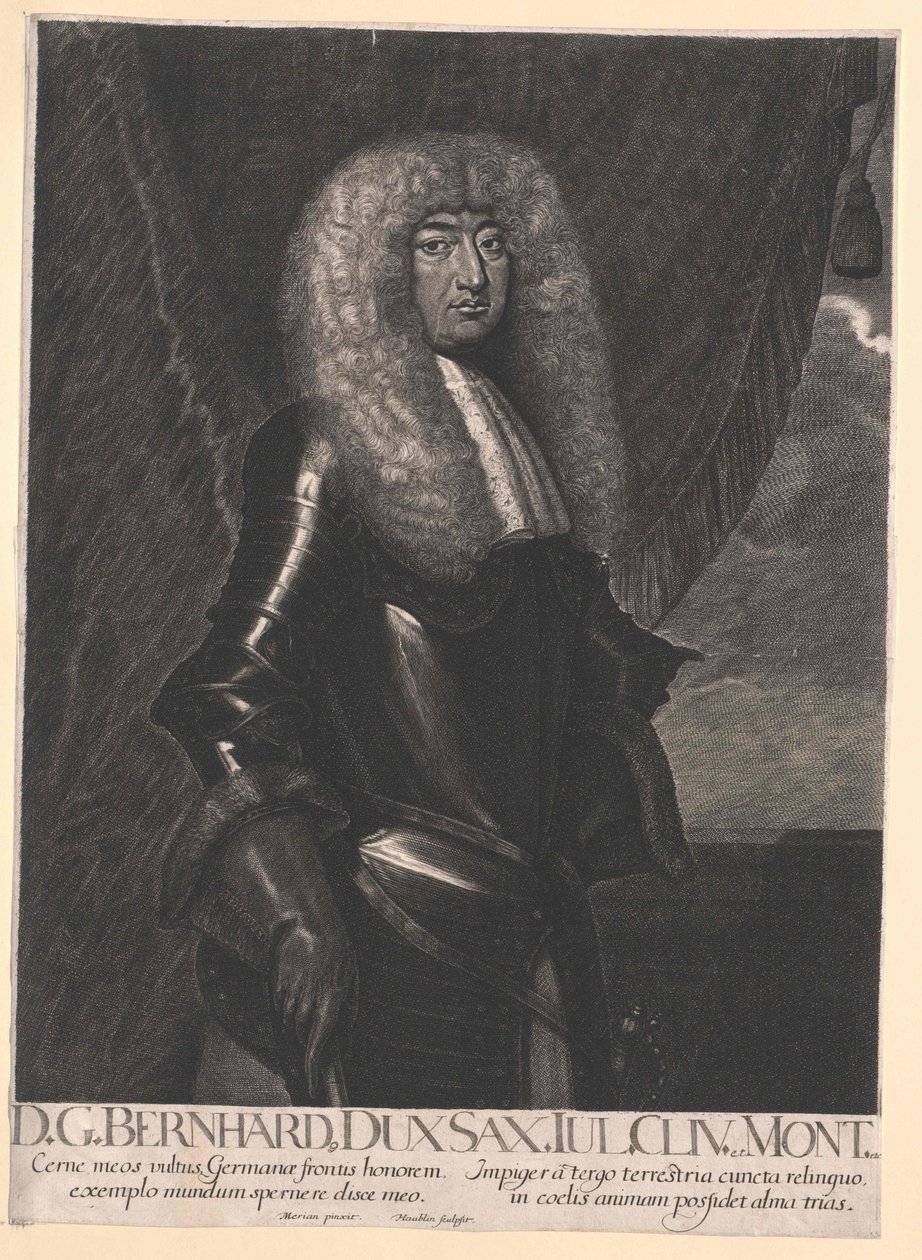 Duca di Saxe-Jena Bernard da Artist Unknown