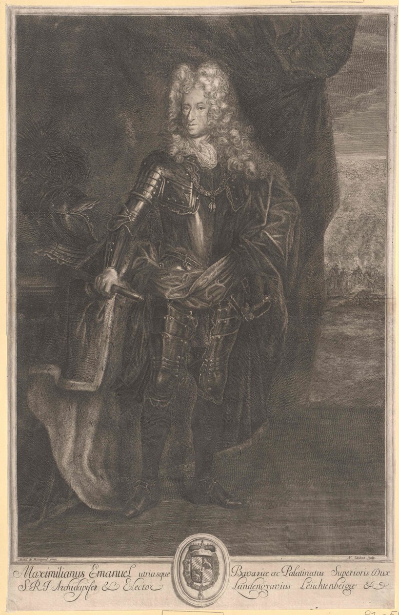 Elettore di Baviera Massimiliano II Immanuel da Artist Unknown
