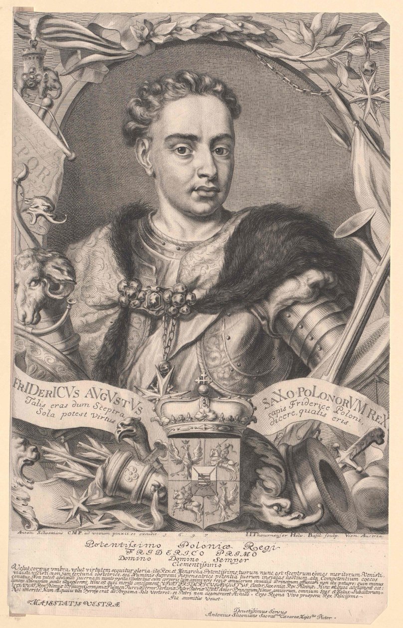 Elettore di Sassonia Federico Augusto I da Artist Unknown