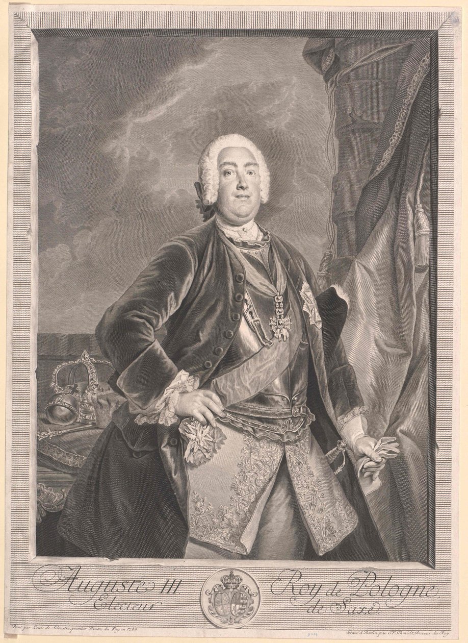 Elettore di Sassonia Federico Augusto II da Artist Unknown