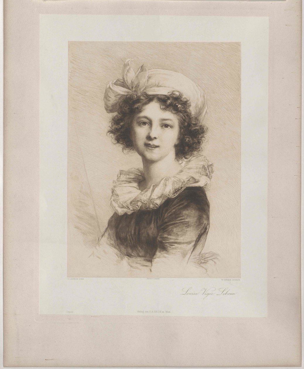 Elisabeth Vigée-Lebrun da Artist Unknown