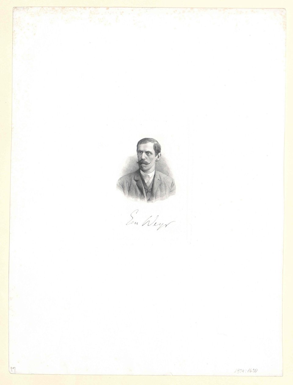 Emil Weyr da Artist Unknown