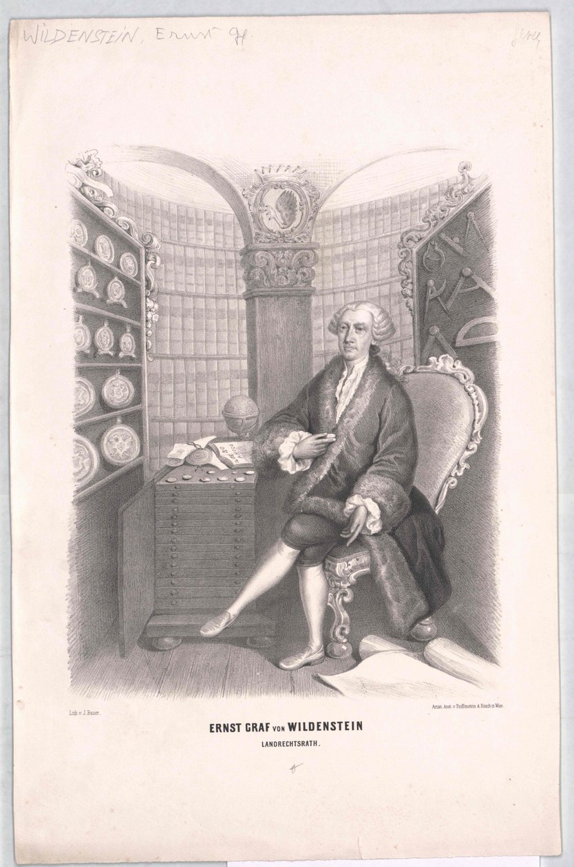 Ernst Henry conte von Wildenstein da Artist Unknown