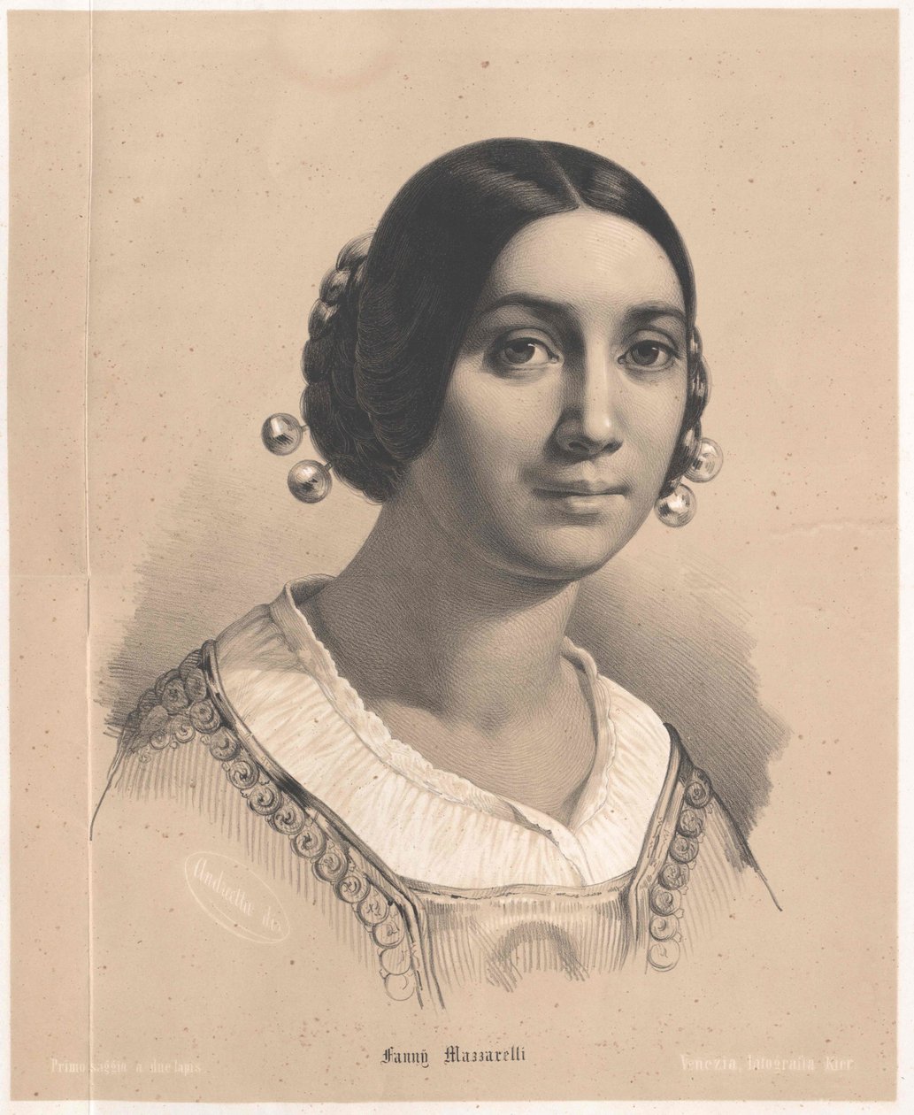 Fanny Mazzarelli da Artist Unknown