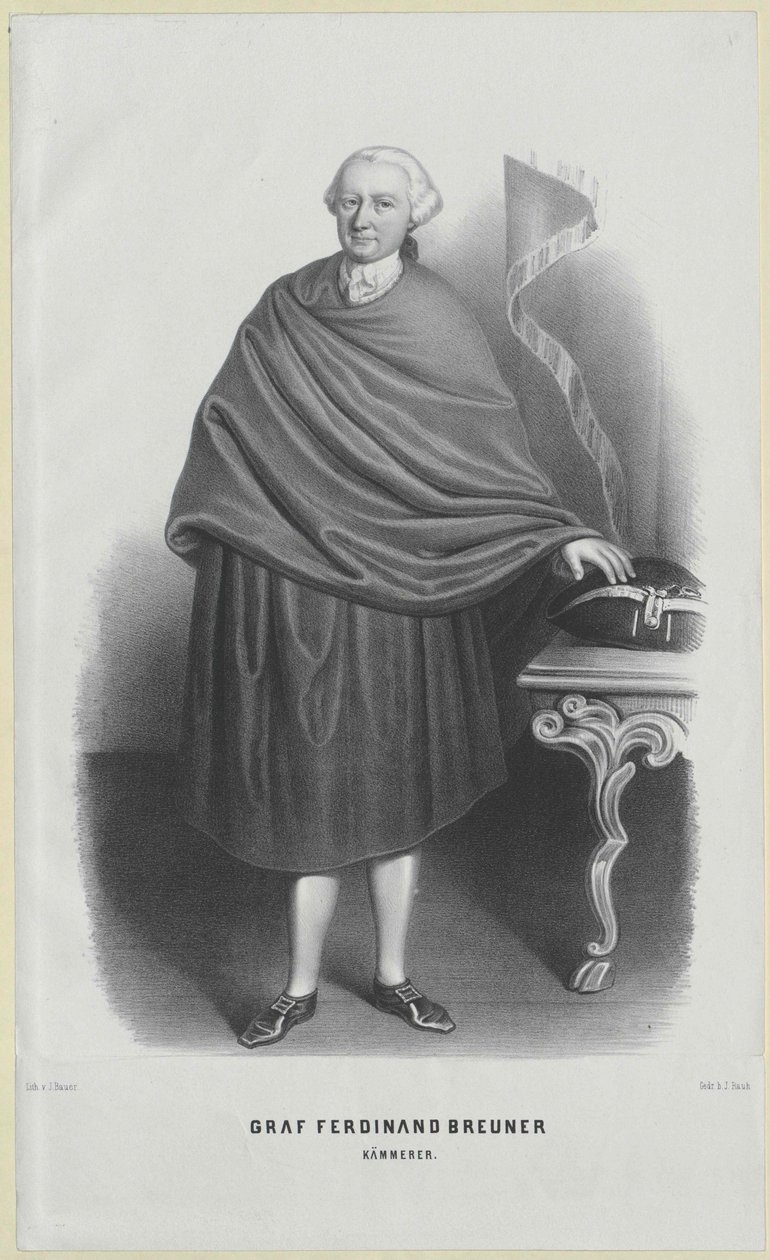Ferdinando conte Breunner da Artist Unknown