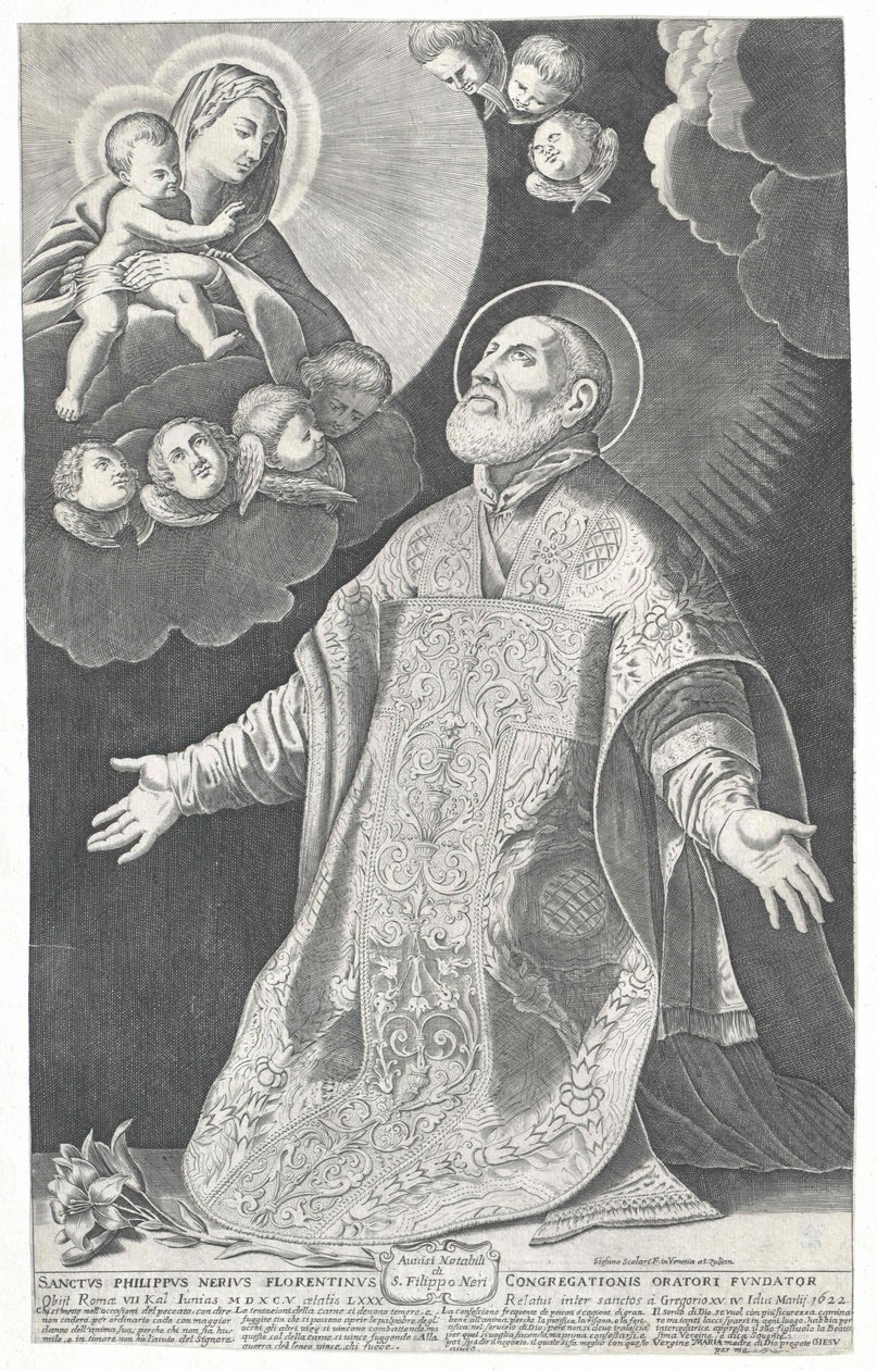 Filippo Neri da Artist Unknown