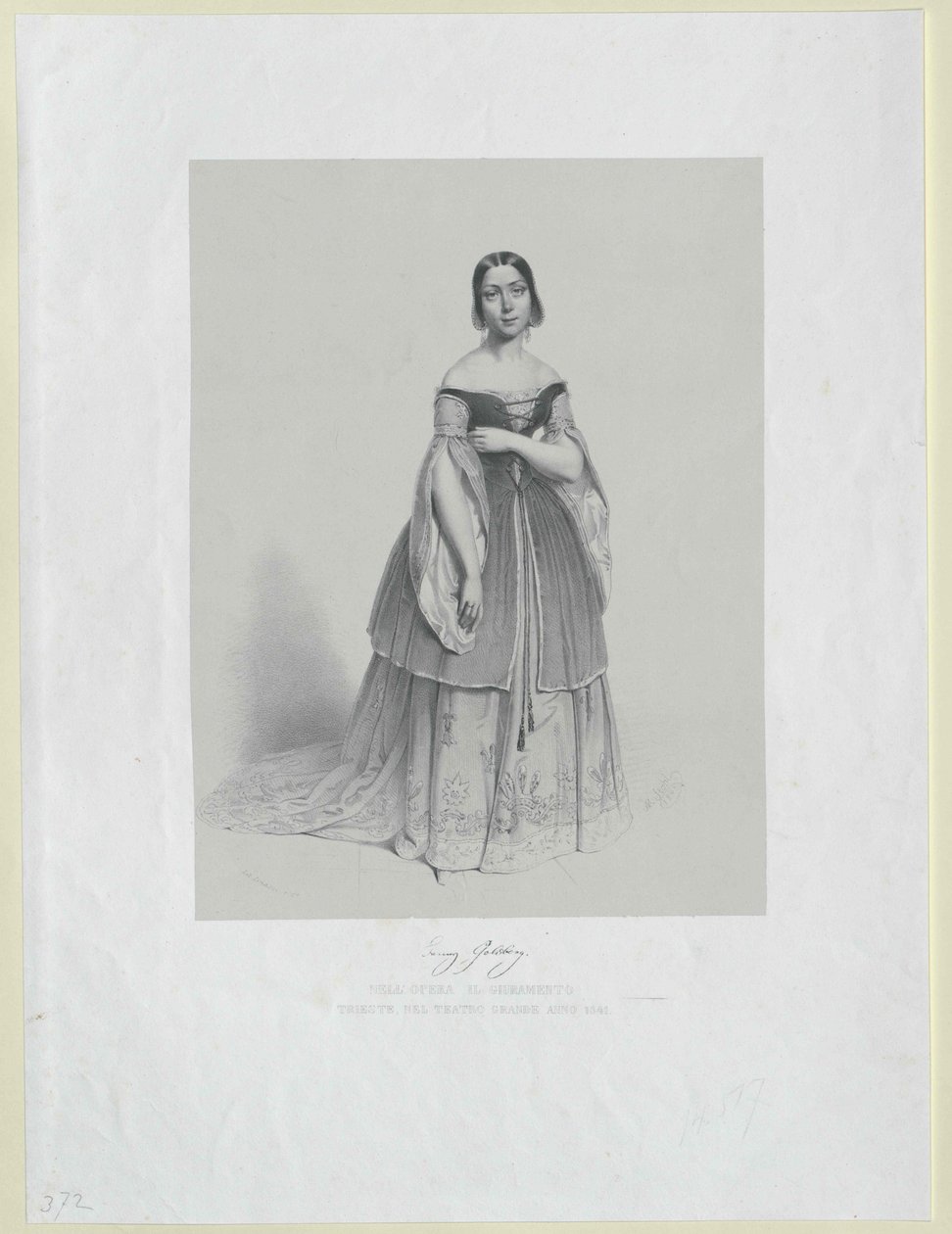 Francesca Zlotoryja da Artist Unknown