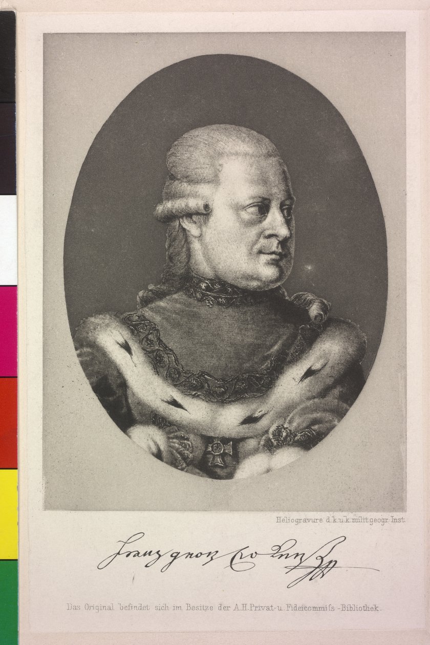 Franz George Ritter von Kees (stampa) da Artist Unknown