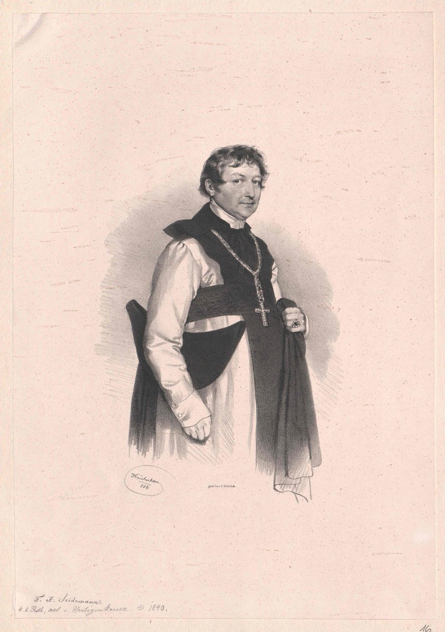 Franz Xavier Seidemann da Artist Unknown