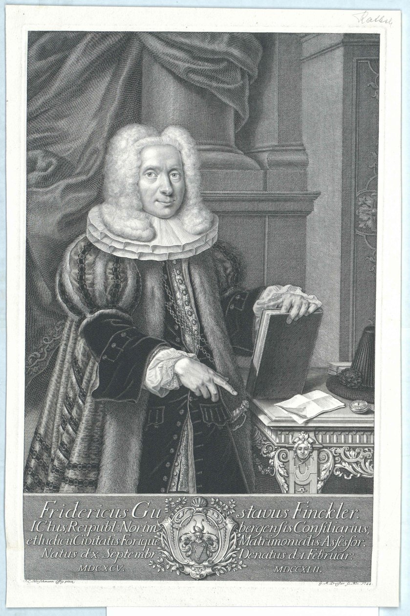 Frederick Gustav Finckler da Artist Unknown
