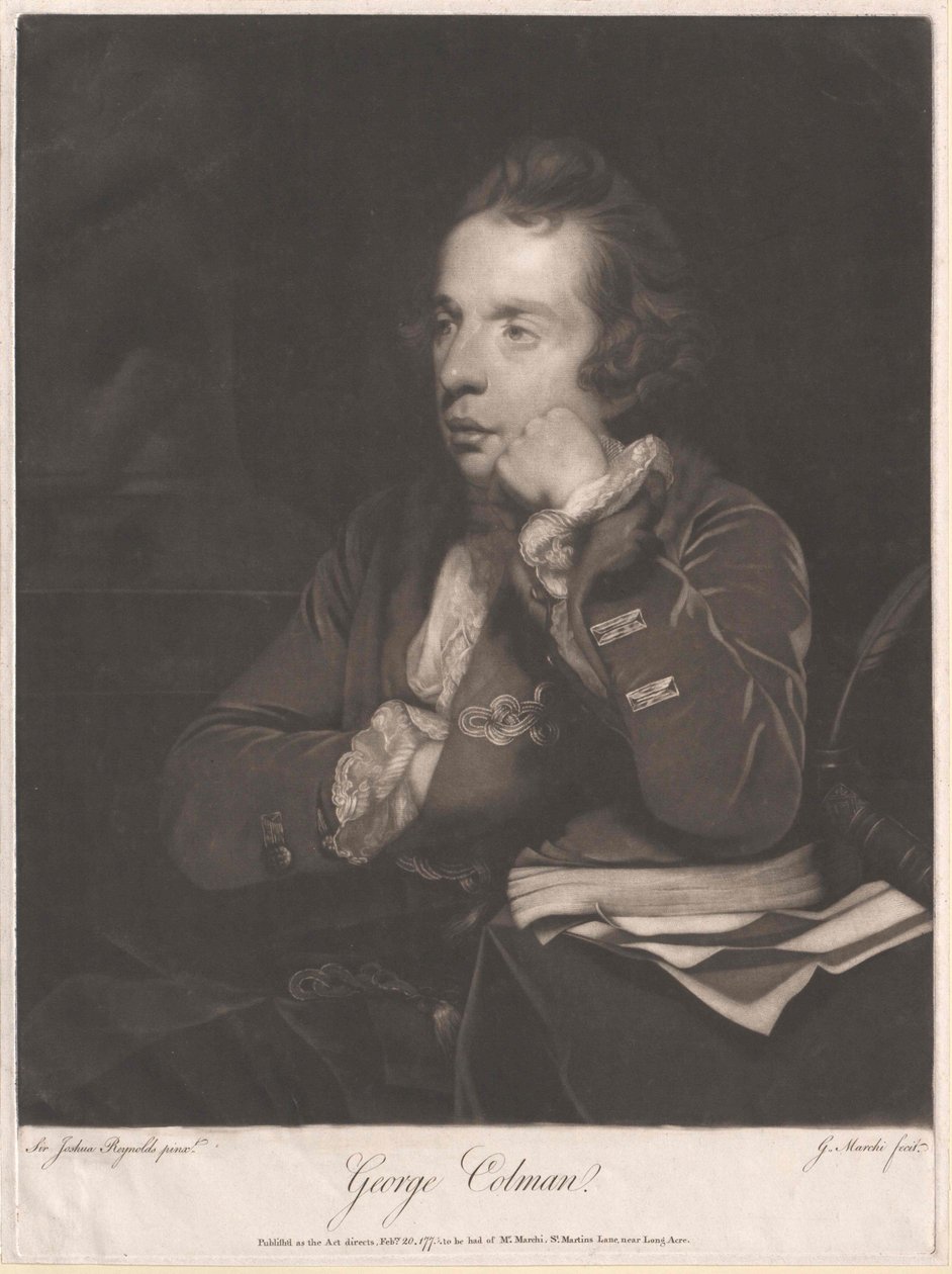 George Colman da Artist Unknown