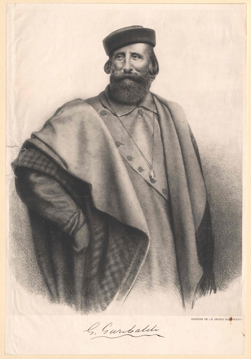 Giuseppe Garibaldi da Artist Unknown