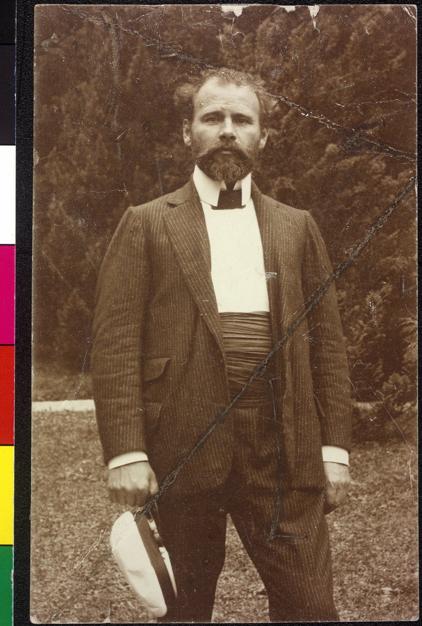Gustav Klimt sul Lago Attersee da Artist Unknown