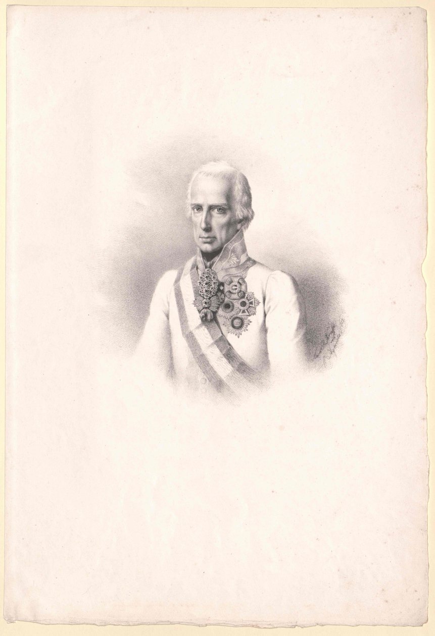 Imperatore del Sacro Romano Impero Francesco II da Artist Unknown