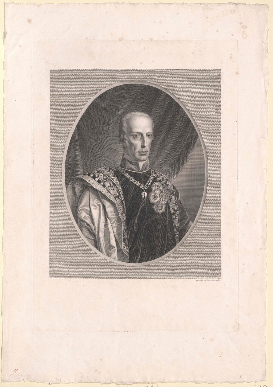 Il Sacro Romano Imperatore Francesco II da Artist Unknown
