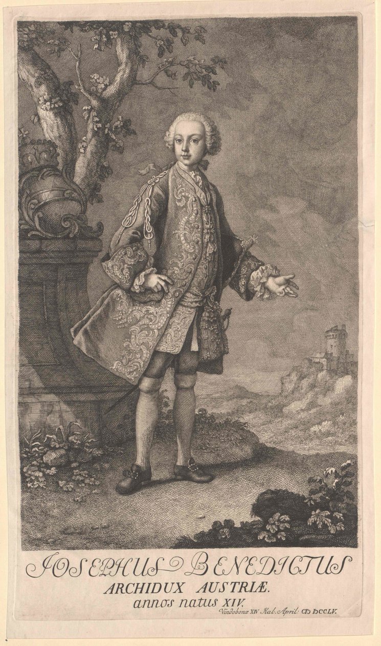 Il Sacro Romano Imperatore Giuseppe II da Artist Unknown