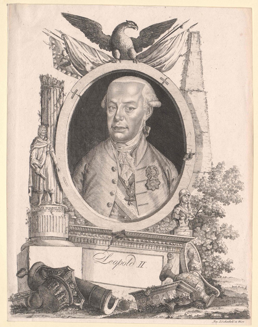 Imperatore del Sacro Romano Impero Leopoldo II da Artist Unknown