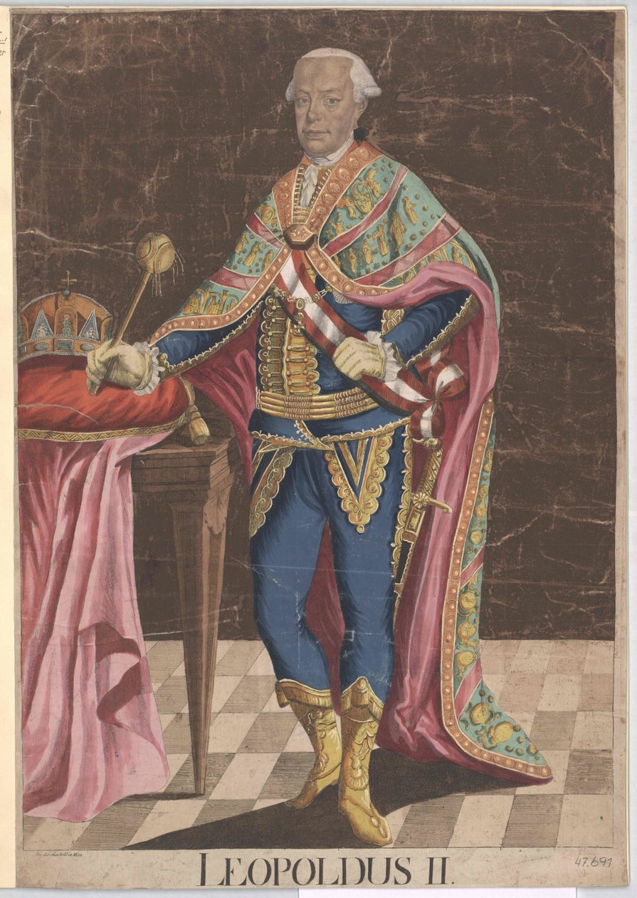 Il Sacro Romano Imperatore Leopoldo II da Artist Unknown