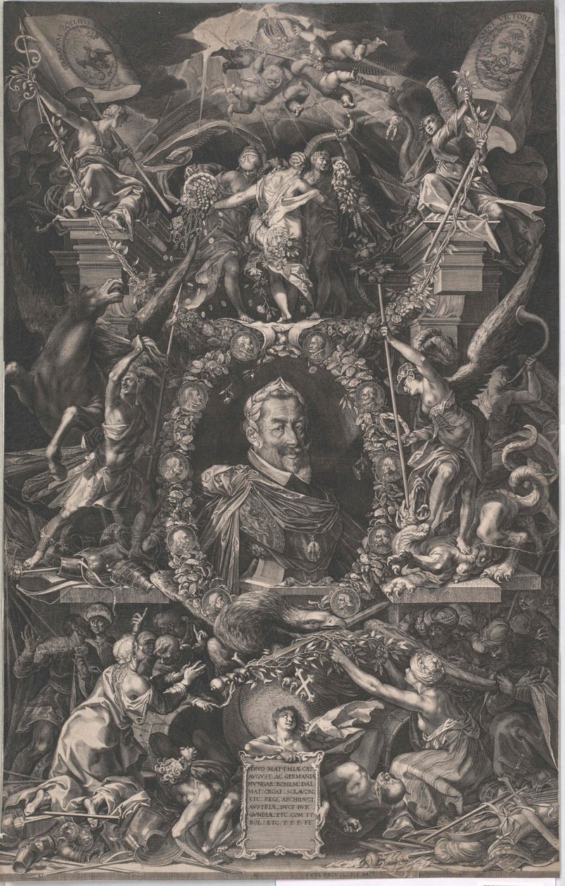 Imperatore del Sacro Romano Impero Matteo I da Artist Unknown