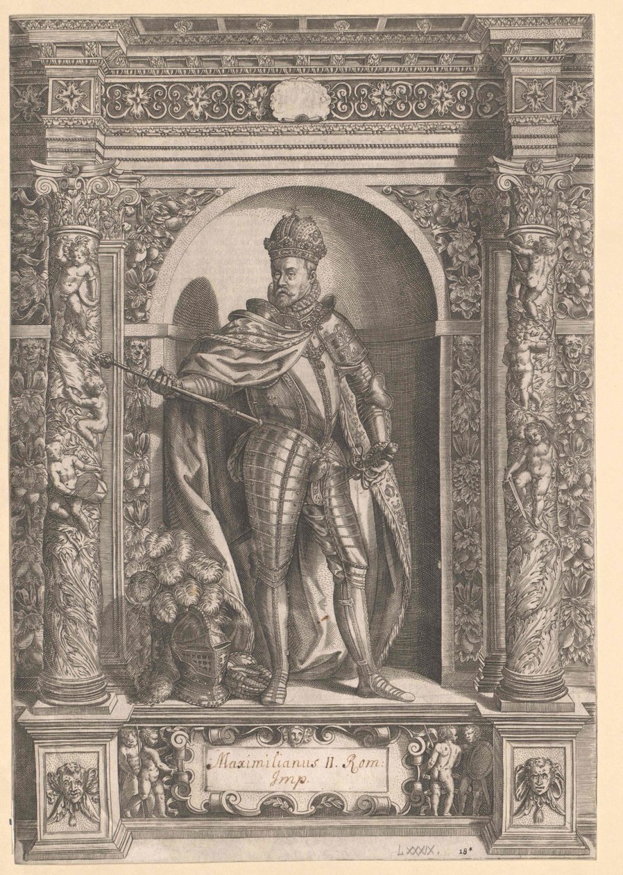 Il Sacro Romano Imperatore Massimiliano II da Artist Unknown