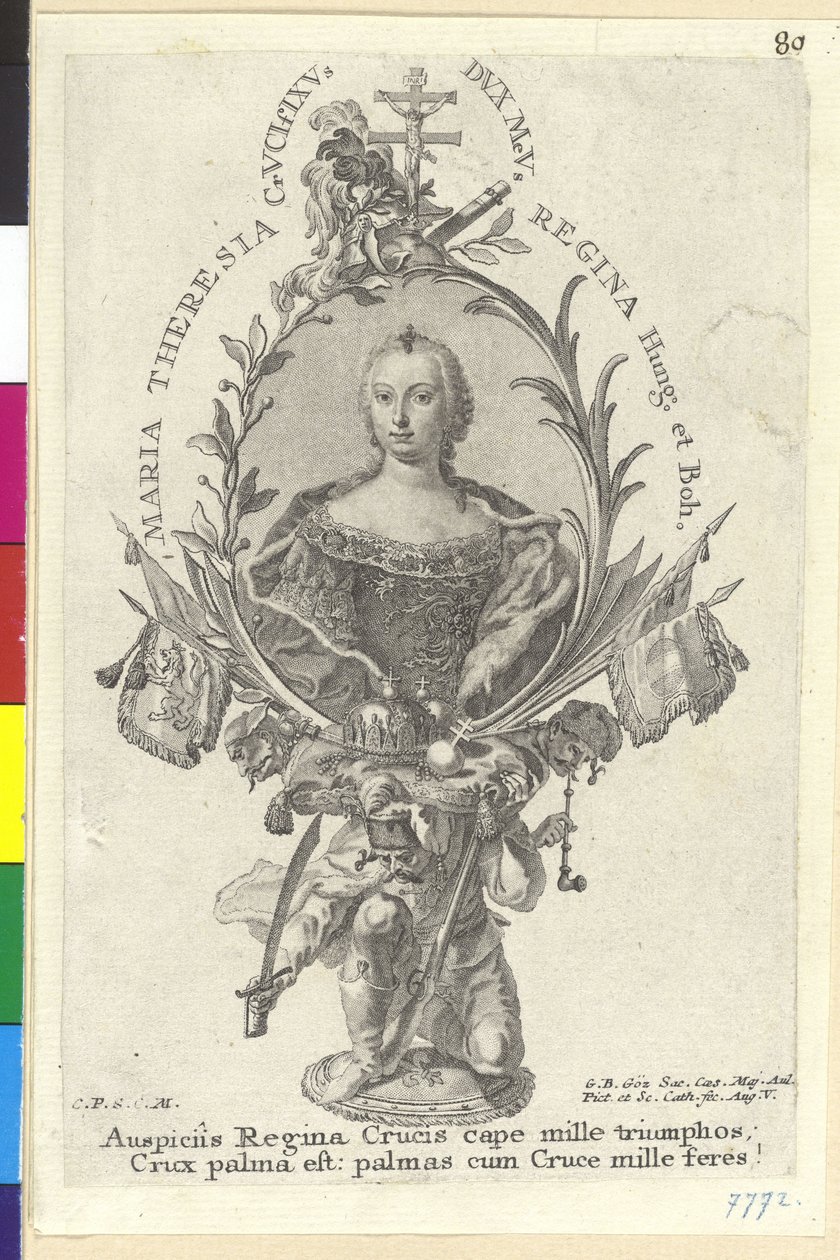 Imperatrice del Sacro Romano Impero Maria Teresa da Artist Unknown