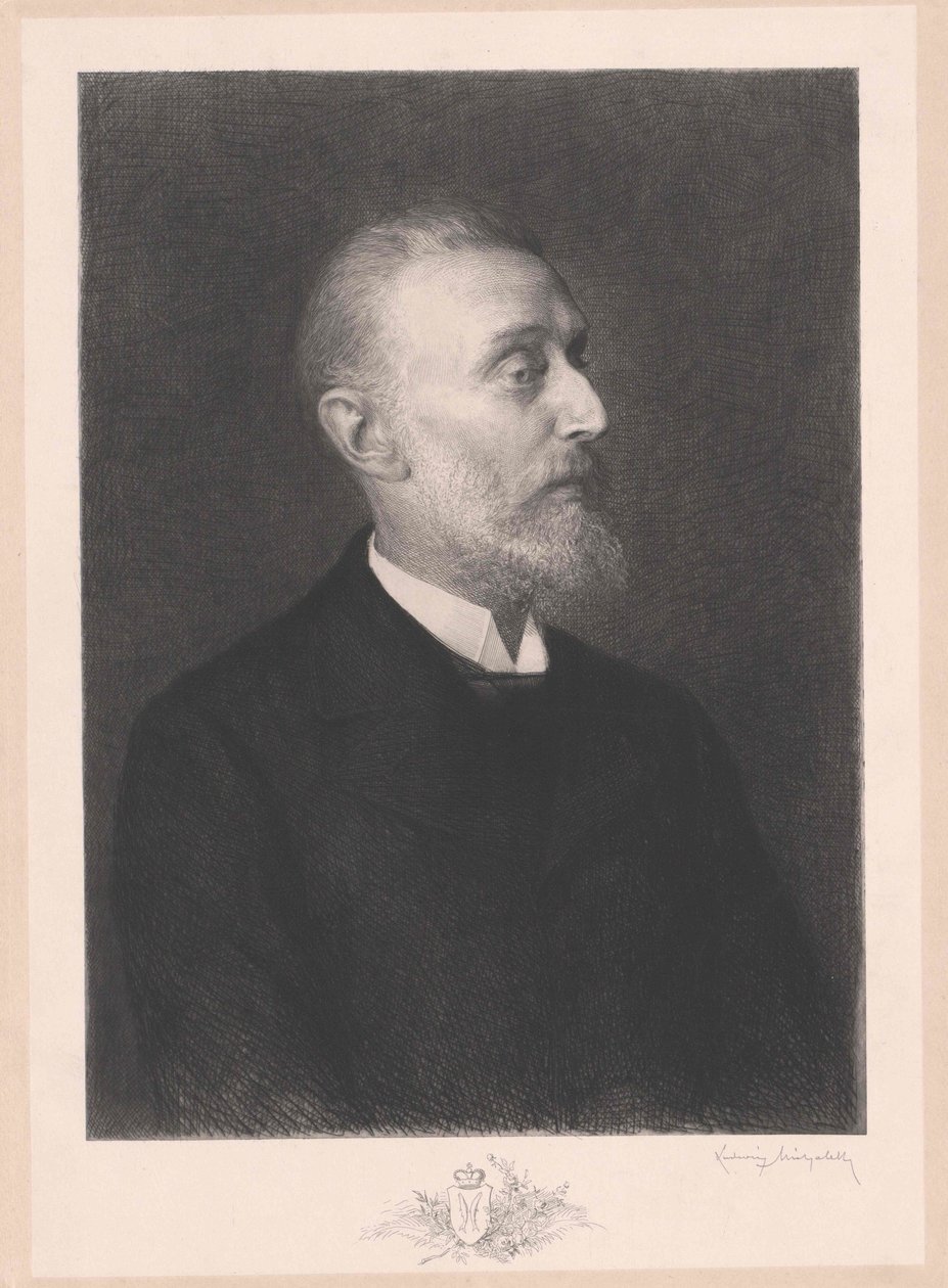Hugo conte e Altgraf Salm-Reifferscheidt-Raitz (stampa) da Artist Unknown