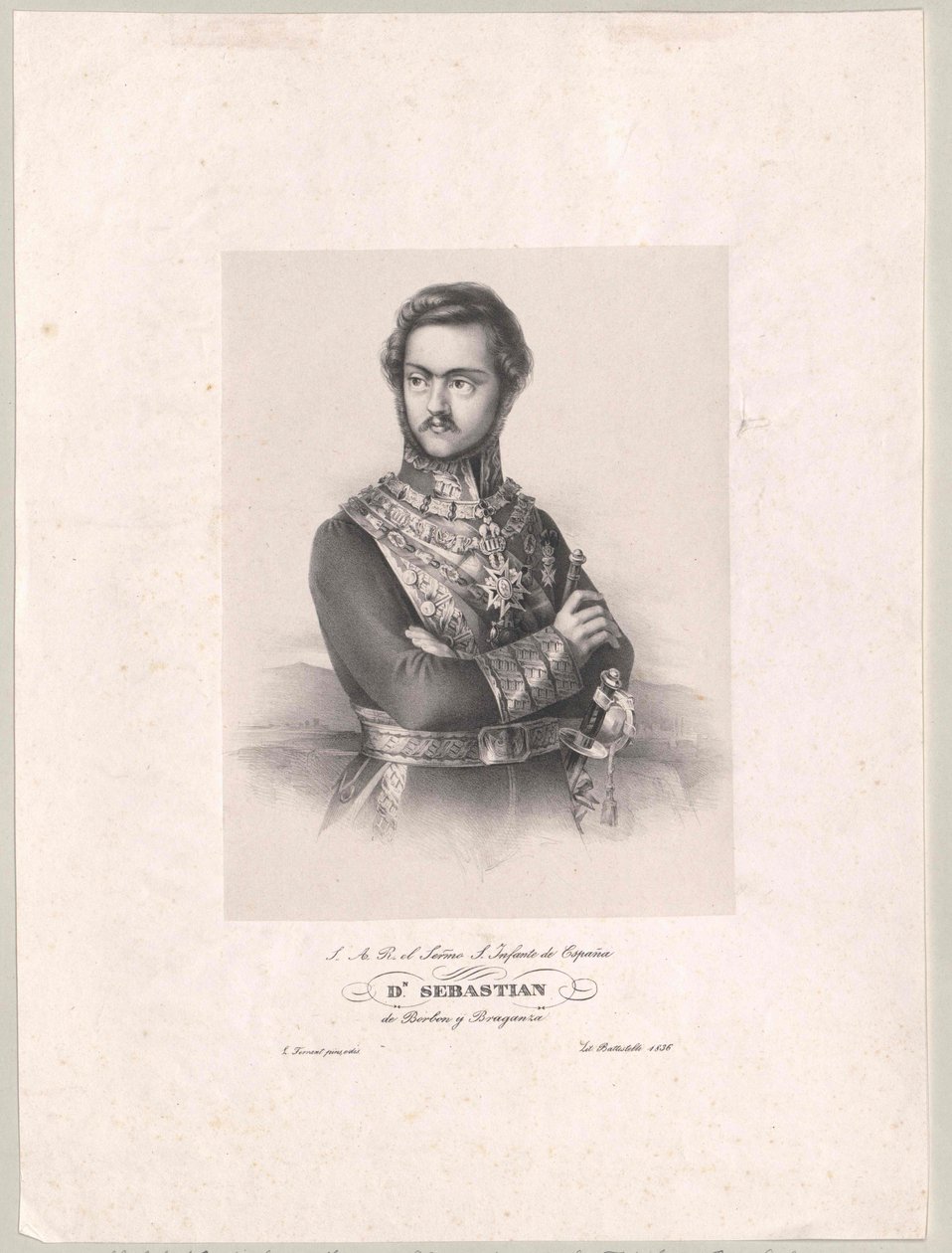 Infante di Spagna Sebastian da Artist Unknown