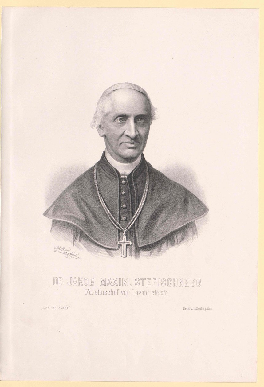 Jakob Maximilian Stepischnegg da Artist Unknown