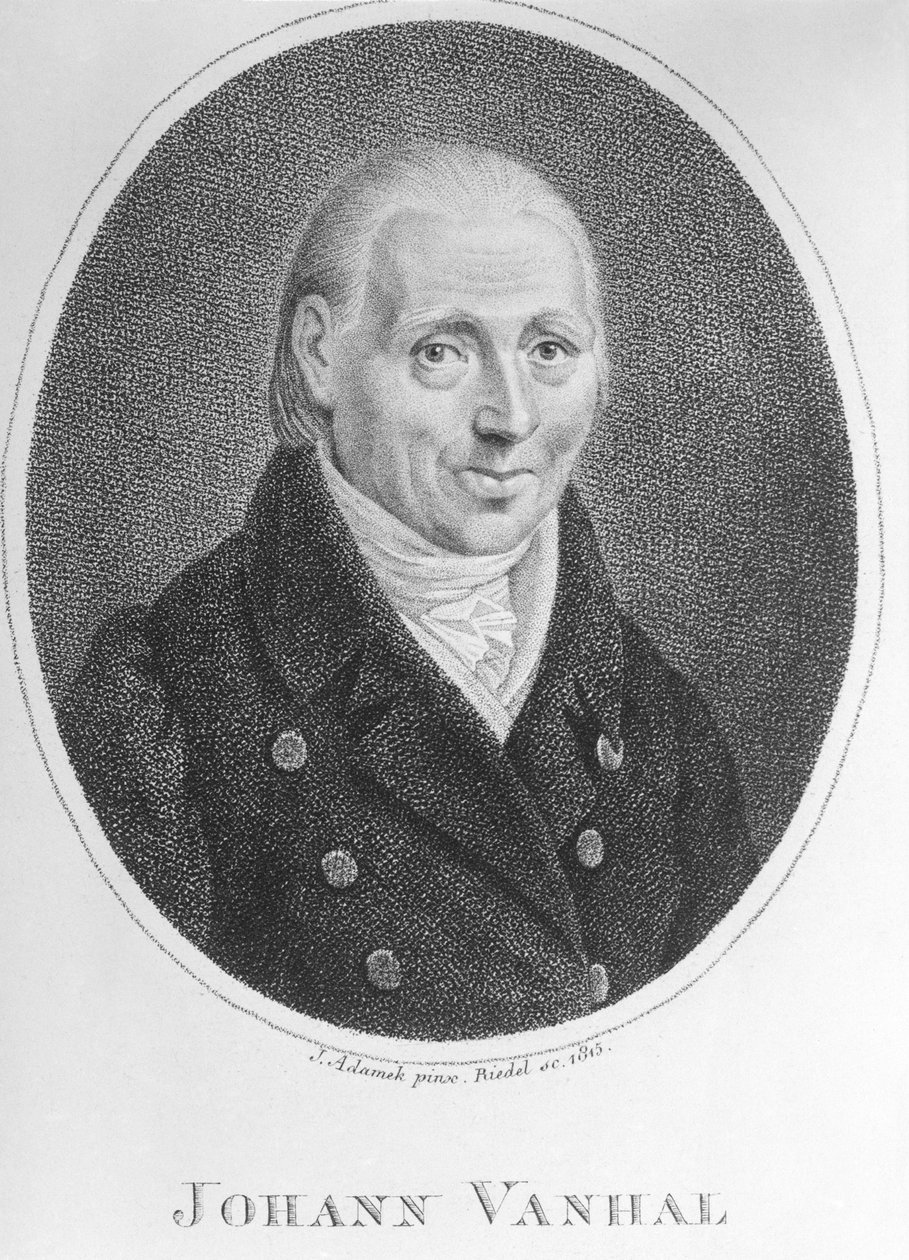 Johann Baptist Vanhal da Artist Unknown