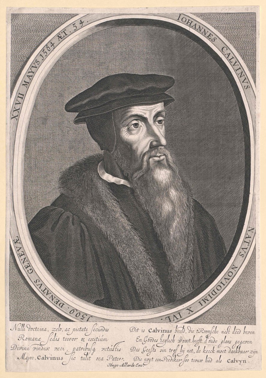 Giovanni Calvino da Artist Unknown