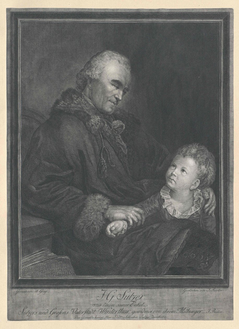 Johann Georg Sulzer da Artist Unknown