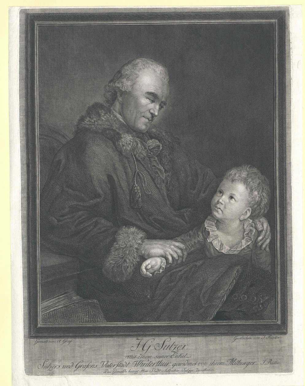 Johann Georg Sulzer da Artist Unknown