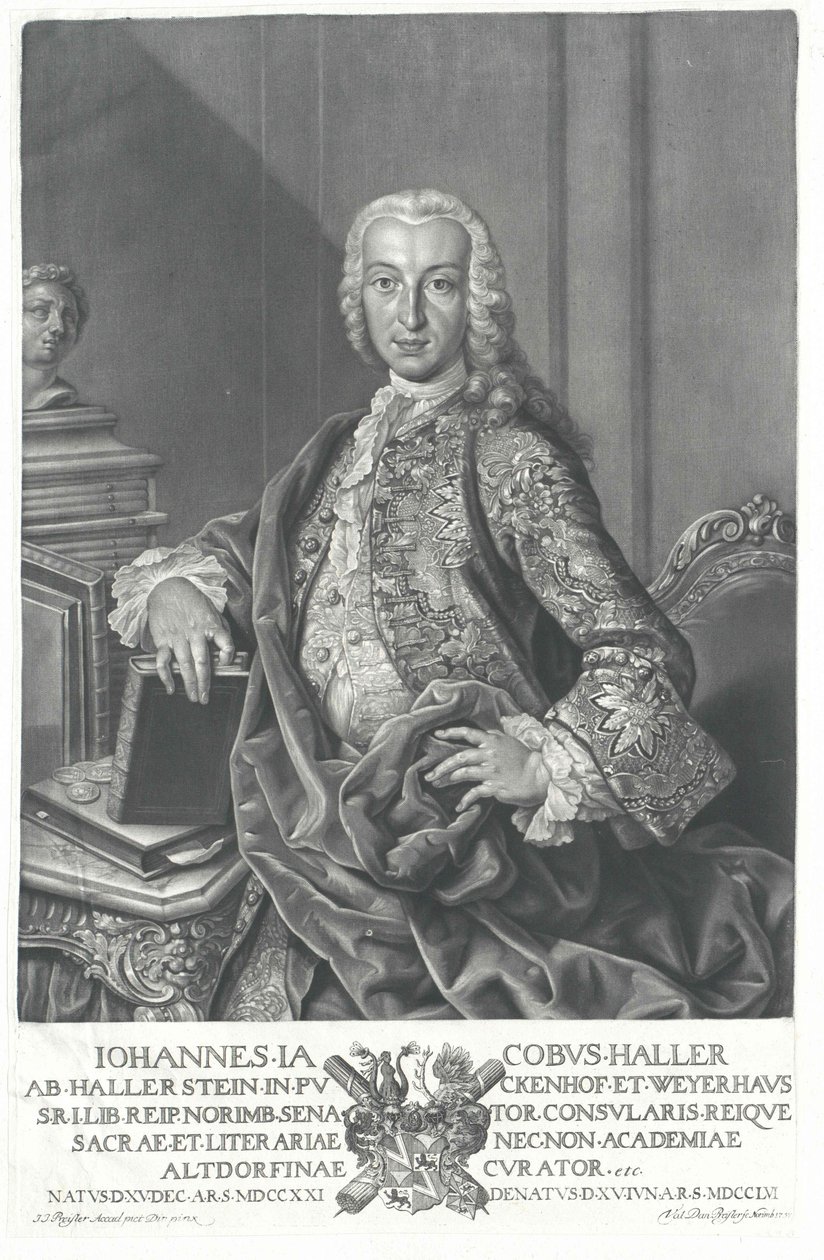 Johann Jacob Haller von Hallerstein da Artist Unknown