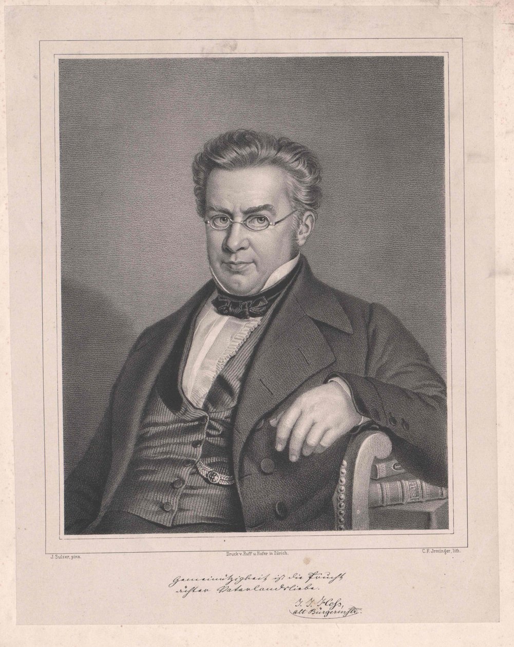 Johann Jakob Hess da Artist Unknown