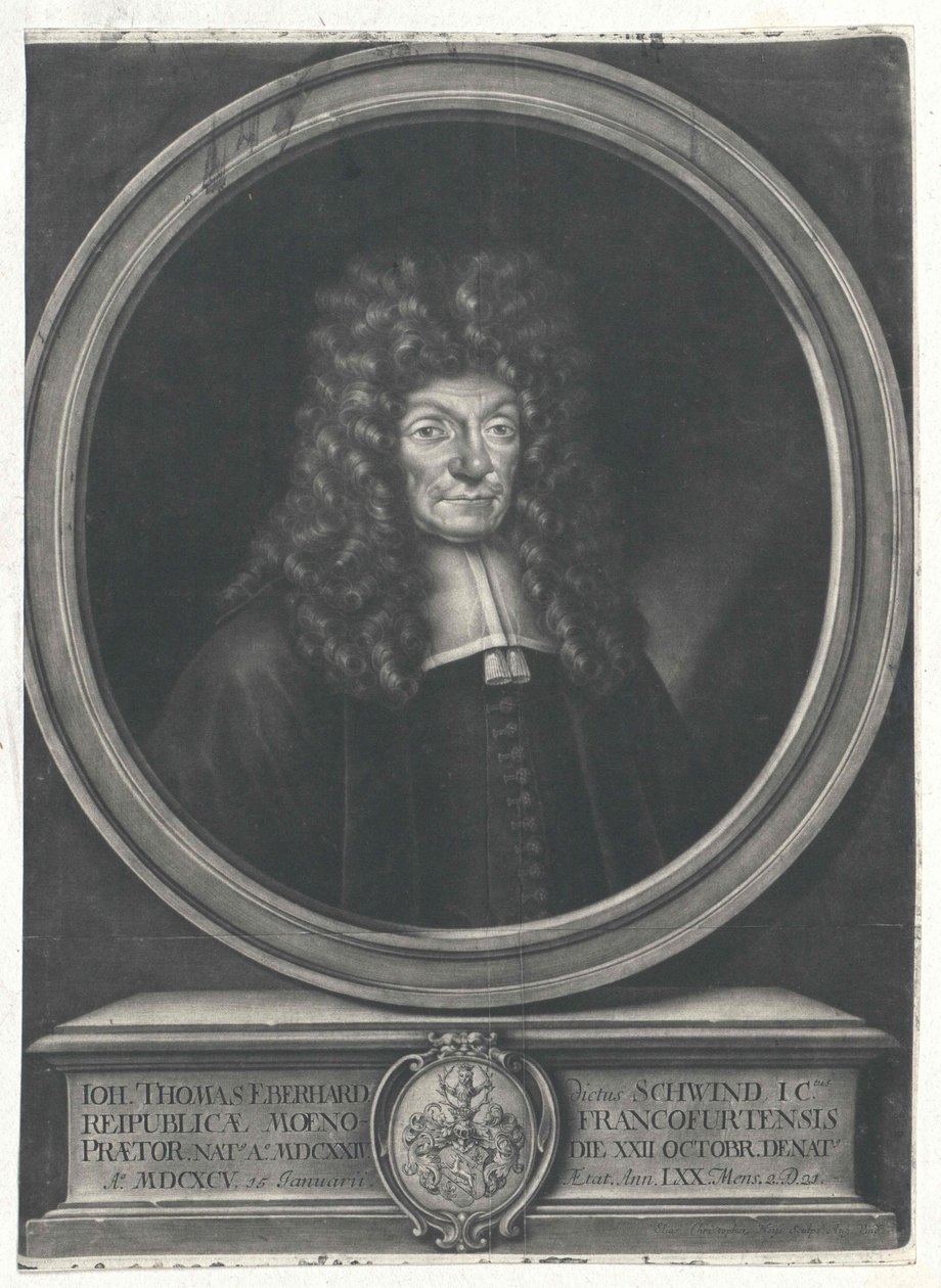 Johann Thomas Eberhard da Artist Unknown