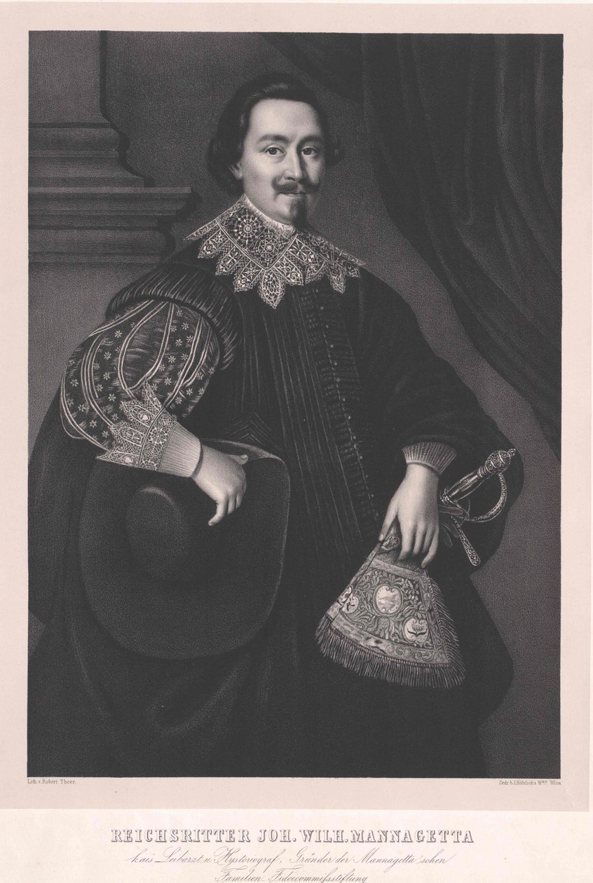 Sig. Johann Wilhelm Mannagetta da Artist Unknown