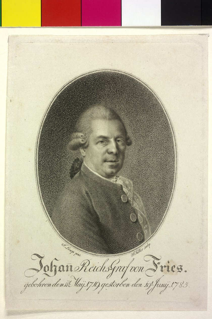 Johann conte Fries da Artist Unknown