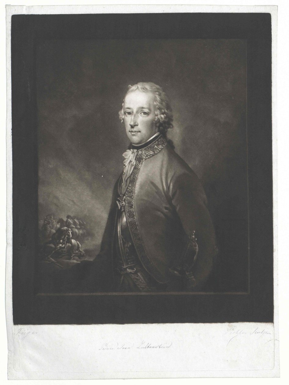 Johann conte del Liechtenstein da Artist Unknown