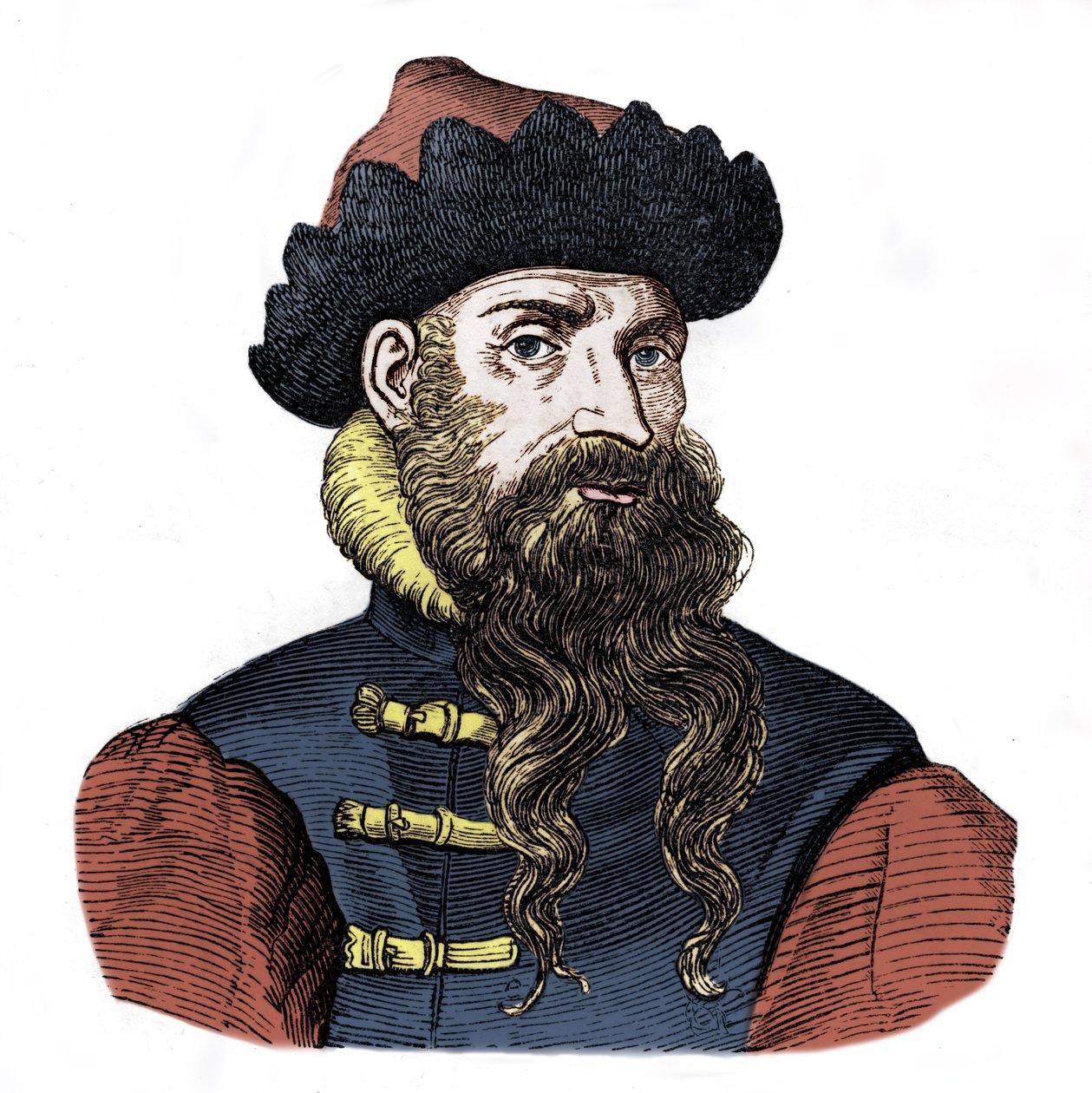 Johannes Gutenberg (stampa) da Artist Unknown