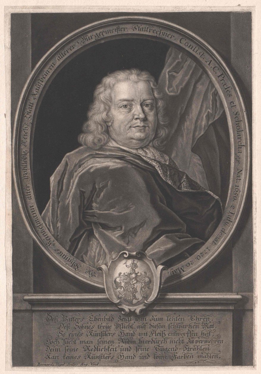 Johannes Heintzelmann (stampa) da Artist Unknown